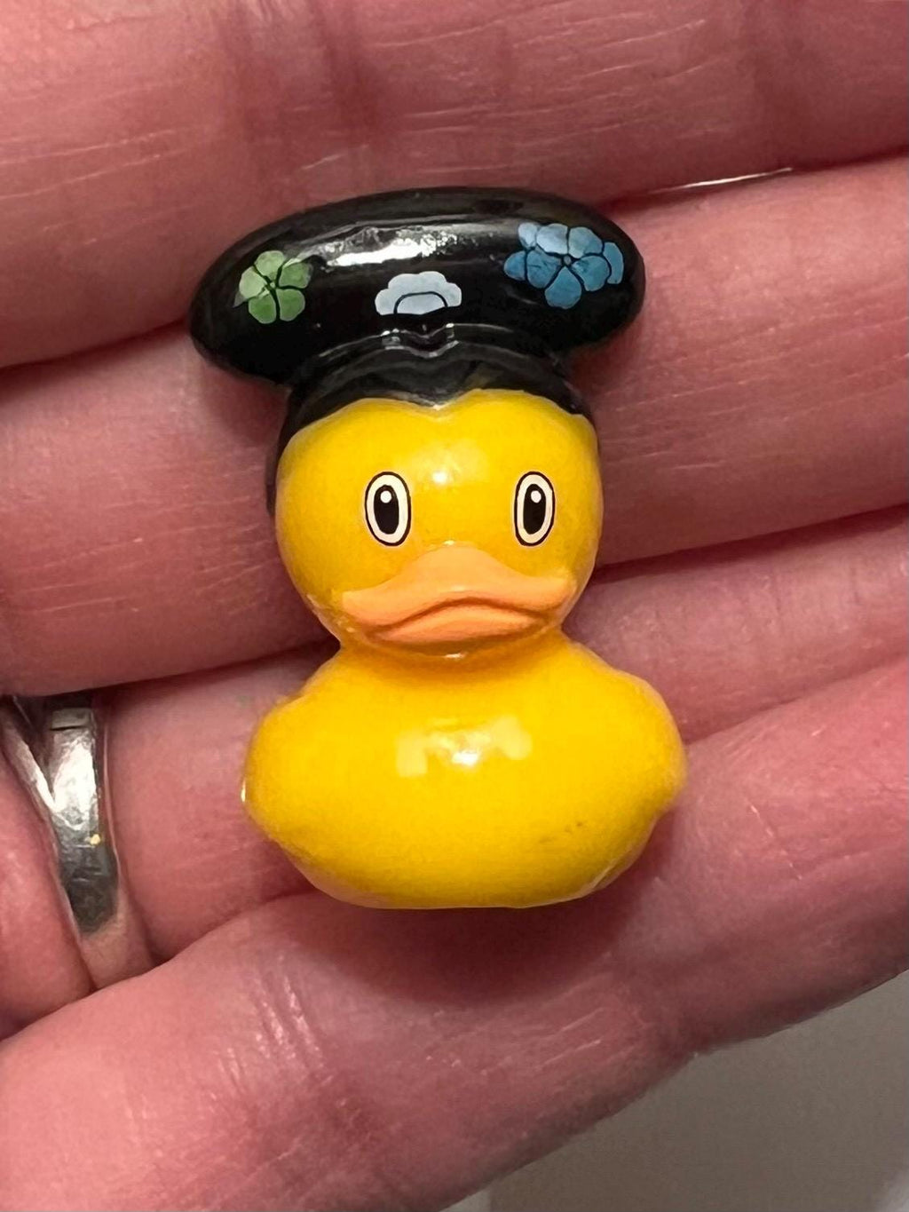 3D Acrylic Duck Charms - Holiday Spooky Mini duck Miniatures, 1 piece