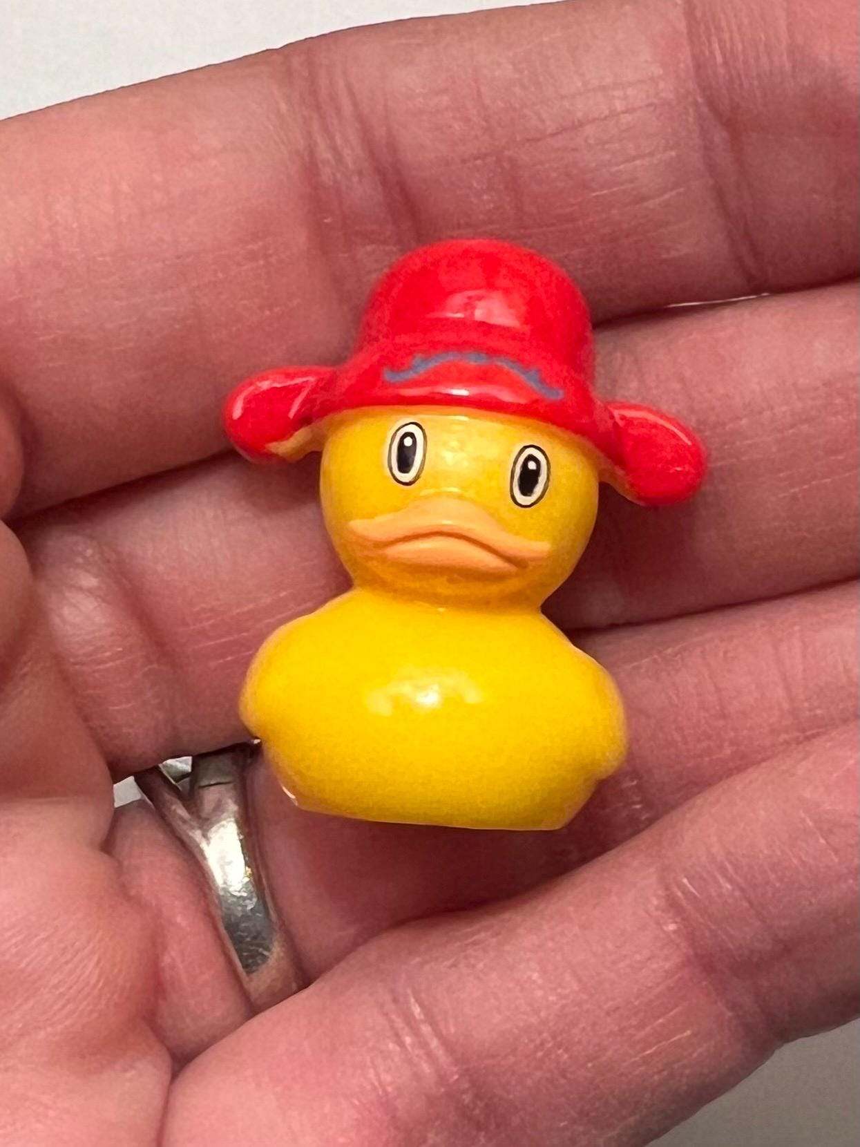 3D Acrylic Duck Charms - Holiday Spooky Mini duck Miniatures, 1 piece