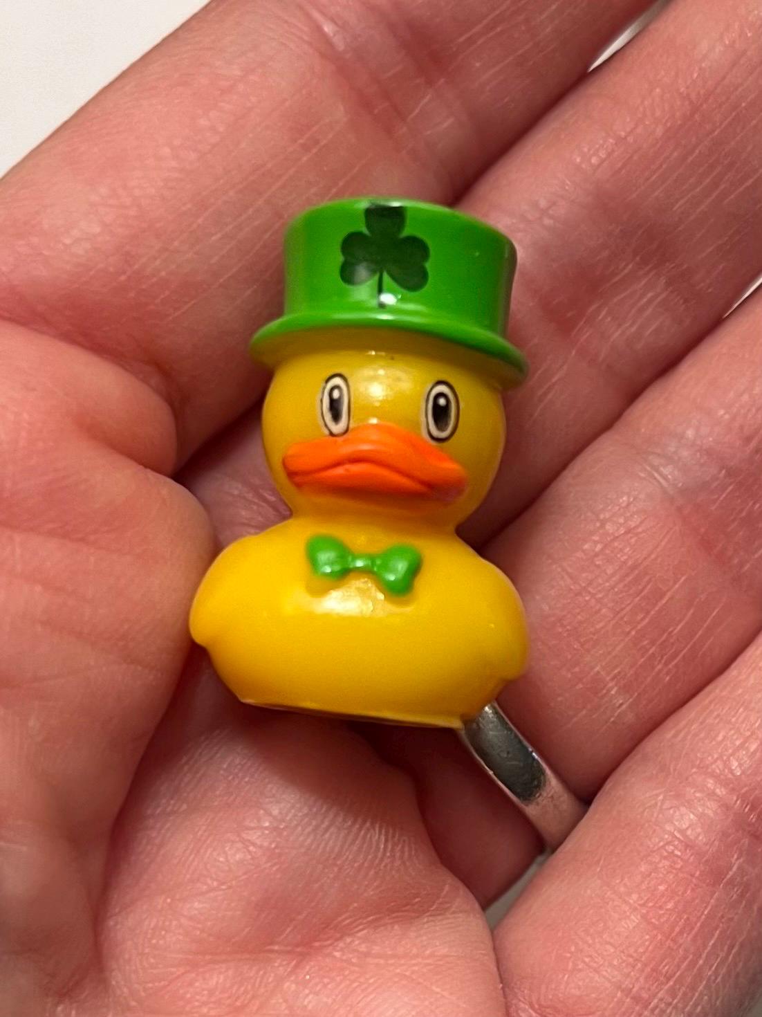 3D Acrylic Duck Charms - Holiday Spooky Mini duck Miniatures, 1 piece