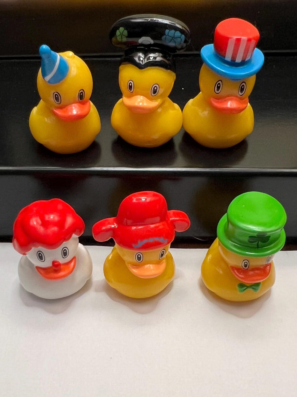 3D Acrylic Duck Charms - Holiday Spooky Mini duck Miniatures, 1 piece
