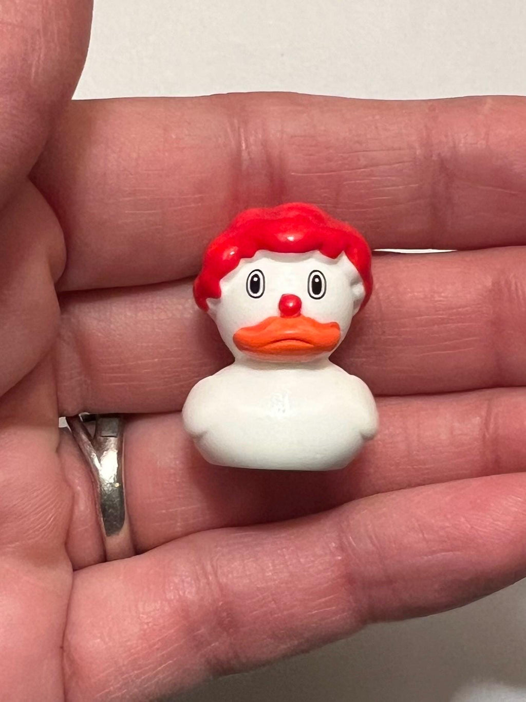 3D Acrylic Duck Charms - Holiday Spooky Mini duck Miniatures, 1 piece