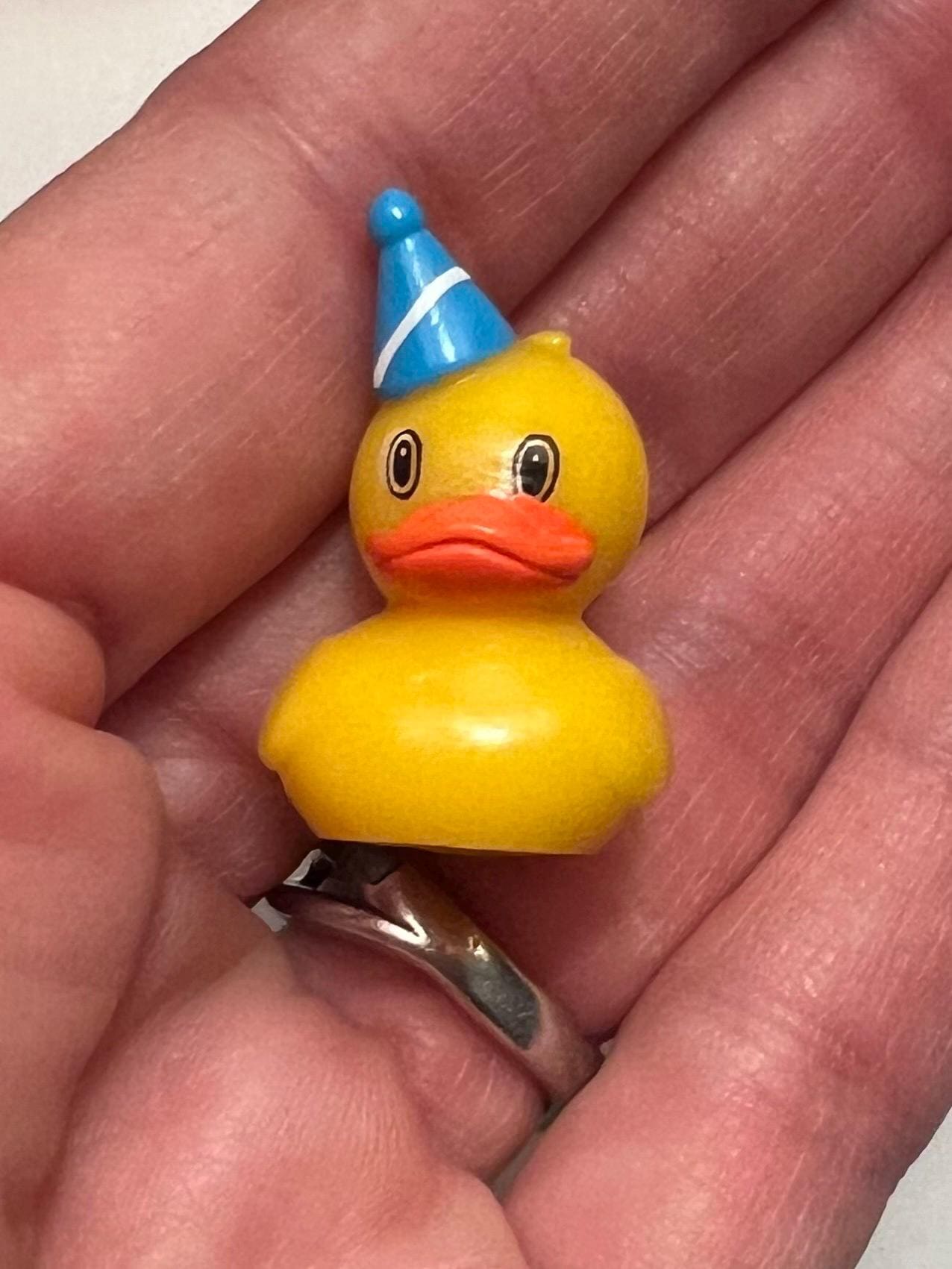 3D Acrylic Duck Charms - Holiday Spooky Mini duck Miniatures, 1 piece