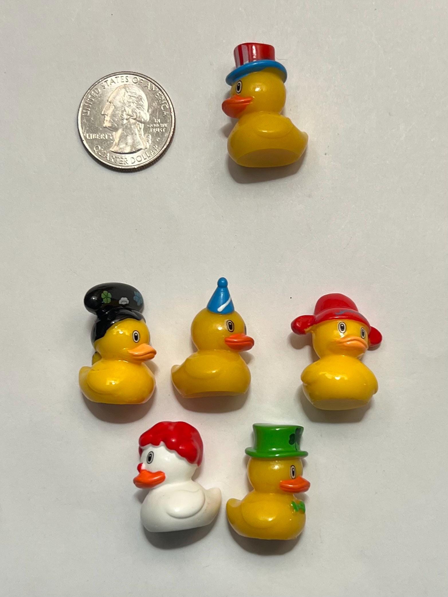 3D Acrylic Duck Charms - Holiday Spooky Mini duck Miniatures, 1 piece